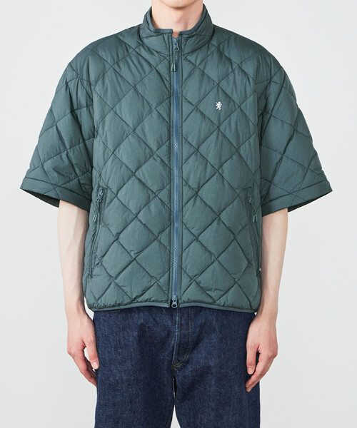 GYMPHLEX（ジムフレックス）の「Gymphlex | ナイロンタフタ 2WAYスタンドカラージャケット MEN（ナイロンジャケット・メンズ・ブラック/ベージュ/グリーン系その他・M/L）」の8枚目の写真