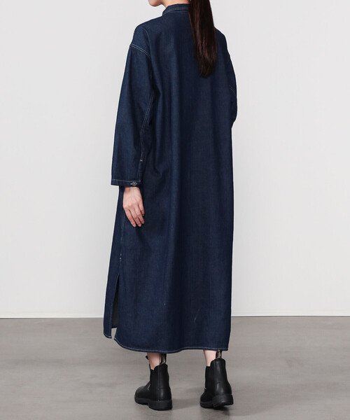 orSlow | デニム プルオーバーシャツワンピース WOMEN