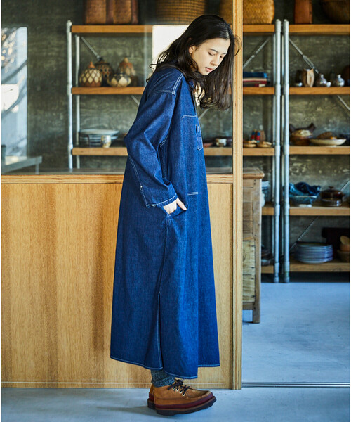 orSlow | デニム プルオーバーシャツワンピース WOMEN（シャツ