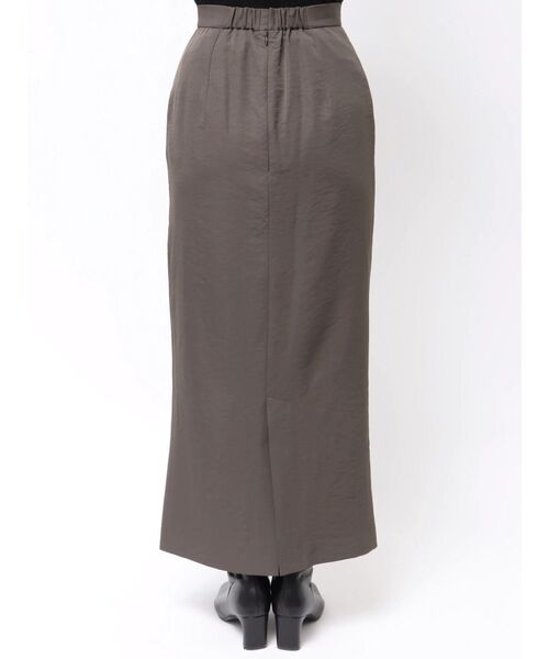 LAGUNAMOON（ラグナムーン）の「ドレープIラインスカート（スカート・レディース・ベージュ/ブラウン・SMALL/MEDIUM）」の14枚目の写真