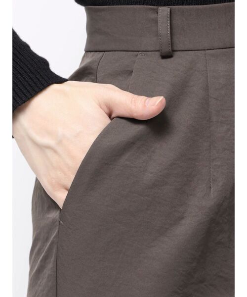 LAGUNAMOON（ラグナムーン）の「ドレープIラインスカート（スカート・レディース・ベージュ/ブラウン・SMALL/MEDIUM）」の9枚目の写真