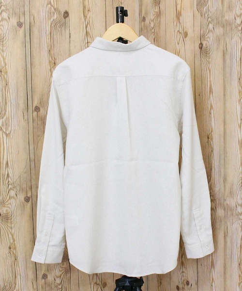 TopIsm(トップイズム)の「無地チェック長袖ネルシャツ(シャツ/ブラウス・メンズ・ネイビー×ホワイト/ブラック×ホワイト/ブラック/レッド系/ホワイト×ブラック/ブラウン系/ブラック系その他/アイボリー・L/XL/M)」の10枚目の写真