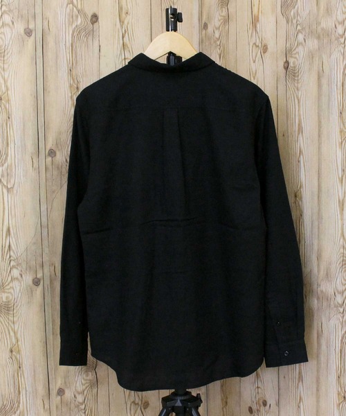 TopIsm(トップイズム)の「無地チェック長袖ネルシャツ(シャツ/ブラウス・メンズ・ネイビー×ホワイト/ブラック×ホワイト/ブラック/レッド系/ホワイト×ブラック/ブラウン系/ブラック系その他/アイボリー・L/XL/M)」の16枚目の写真