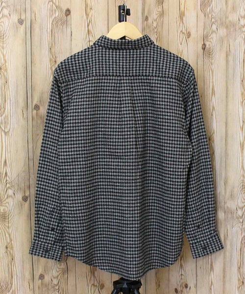 TopIsm(トップイズム)の「無地チェック長袖ネルシャツ(シャツ/ブラウス・メンズ・ネイビー×ホワイト/ブラック×ホワイト/ブラック/レッド系/ホワイト×ブラック/ブラウン系/ブラック系その他/アイボリー・L/XL/M)」の19枚目の写真