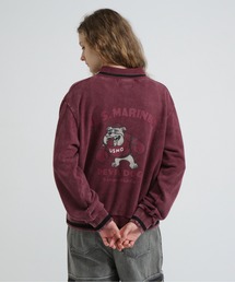 AVIREX | DEVIL DOG GARMENT DYE SWEAT/デビルドッグガーメントスウェット(スウェット)