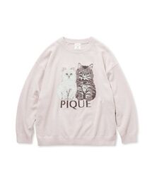 【ジェラートピケ】パジャマ ルームウェア ピンク猫 ロゴ 2023年 F ジェラートピケ】パジャマ ルームウェア ピンク猫 ロゴ 2023年 F