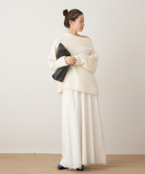 セール】Fur Off Neck ニット（ニット/セーター）｜Plage（プラージュ