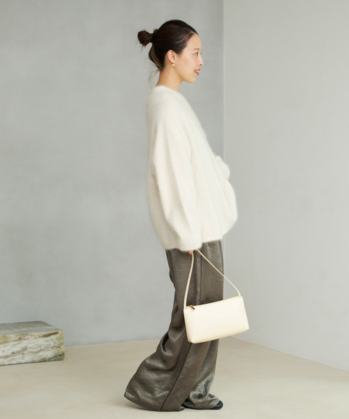 plage(プラージュ)の「Fur Off Neck ニット(ニット/セーター・レディース・ホワイト/ブラウン/キャメル・FREE)」の16枚目の写真