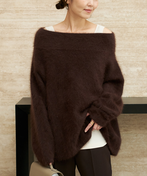 セール】Fur Off Neck ニット（ニット/セーター）｜Plage（プラージュ