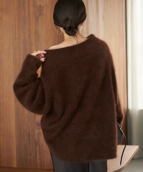 Fur Off Neck ニット（ニット/セーター）｜Plage（プラージュ）の