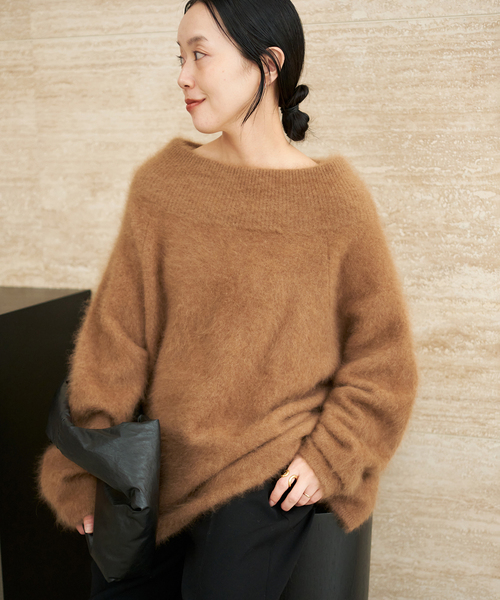 セール】Fur Off Neck ニット（ニット/セーター）｜Plage（プラージュ