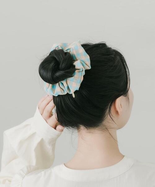 SMELLY(スメリー)の「アソートプリントシュシュ(ヘアゴム・レディース・イエロー系その他/ブルー系その他/ベージュ系その他・-)」の19枚目の写真