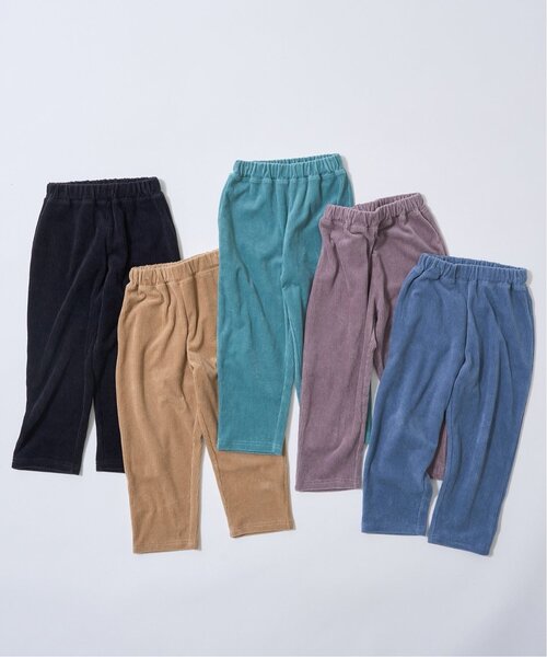 b・ROOM(ビールーム)の「やみつきになる履き心地ニットコールパンツ(その他パンツ・キッズ・ブラック/ベージュ/グレー系/ブルー系その他2/モスグリーン・100cm/130cm/120cm/140cm/110cm)」の15枚目の写真