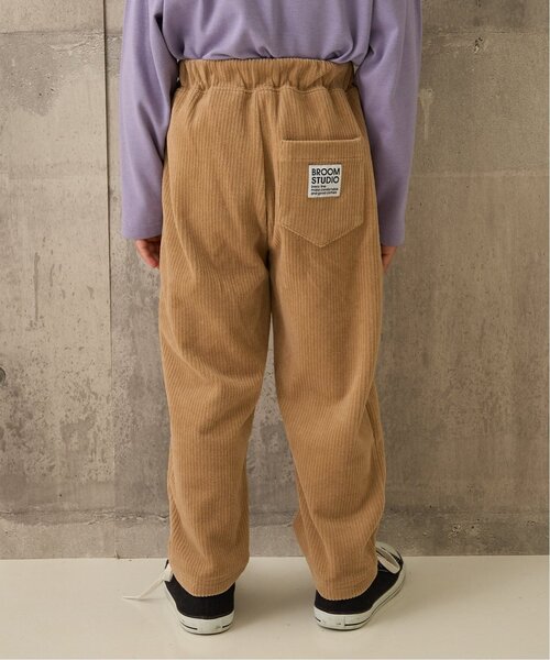 b・ROOM(ビールーム)の「やみつきになる履き心地ニットコールパンツ(その他パンツ・キッズ・ブラック/ベージュ/グレー系/ブルー系その他2/モスグリーン・100cm/130cm/120cm/140cm/110cm)」の12枚目の写真