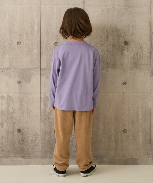 b・ROOM(ビールーム)の「やみつきになる履き心地ニットコールパンツ(その他パンツ・キッズ・ブラック/ベージュ/グレー系/ブルー系その他2/モスグリーン・100cm/130cm/120cm/140cm/110cm)」の22枚目の写真