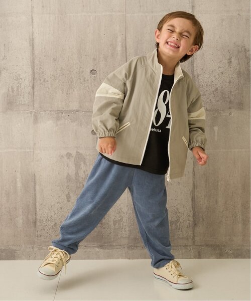 b・ROOM(ビールーム)の「やみつきになる履き心地ニットコールパンツ(その他パンツ・キッズ・ブラック/ベージュ/グレー系/ブルー系その他2/モスグリーン・100cm/130cm/120cm/140cm/110cm)」の18枚目の写真