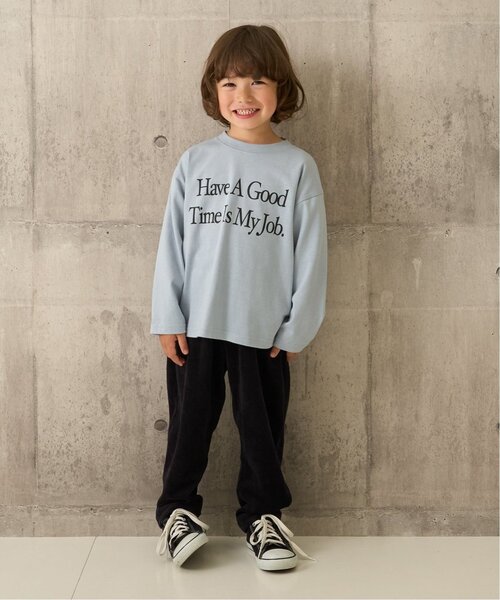 b・ROOM(ビールーム)の「やみつきになる履き心地ニットコールパンツ(その他パンツ・キッズ・ブラック/ベージュ/グレー系/ブルー系その他2/モスグリーン・100cm/130cm/120cm/140cm/110cm)」の14枚目の写真