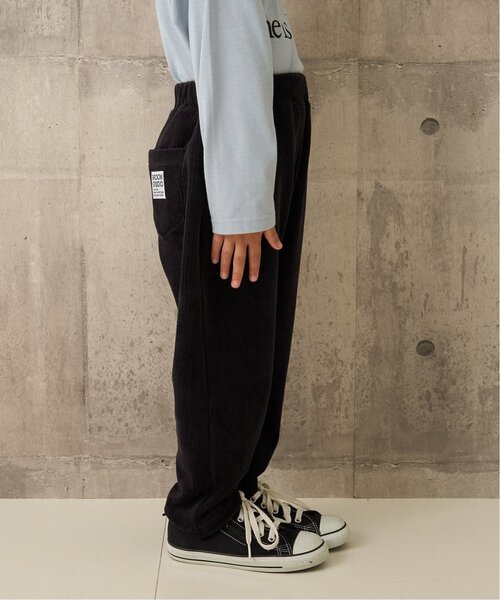 b・ROOM(ビールーム)の「やみつきになる履き心地ニットコールパンツ(その他パンツ・キッズ・ブラック/ベージュ/グレー系/ブルー系その他2/モスグリーン・100cm/130cm/120cm/140cm/110cm)」の13枚目の写真