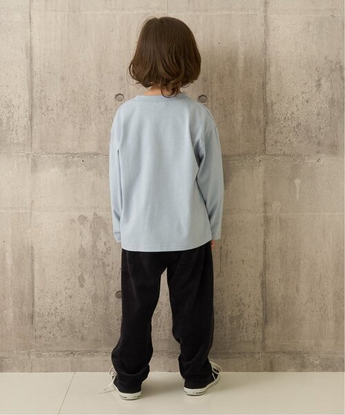 b・ROOM(ビールーム)の「やみつきになる履き心地ニットコールパンツ(その他パンツ・キッズ・ブラック/ベージュ/グレー系/ブルー系その他2/モスグリーン・100cm/130cm/120cm/140cm/110cm)」の12枚目の写真