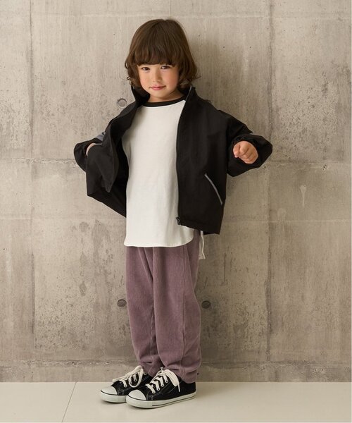 b・ROOM(ビールーム)の「やみつきになる履き心地ニットコールパンツ(その他パンツ・キッズ・ブラック/ベージュ/グレー系/ブルー系その他2/モスグリーン・100cm/130cm/120cm/140cm/110cm)」の10枚目の写真