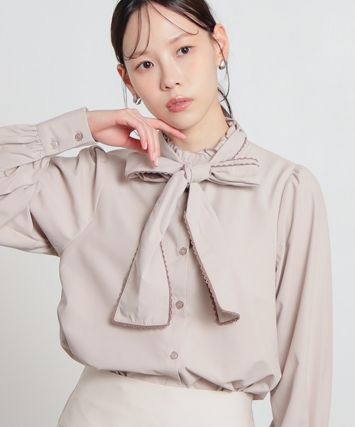 ボウタイブラウス（シャツ/ブラウス）｜Honeys（ハニーズ）の