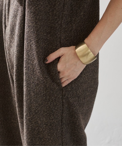 ANGIE（アンジー）の「ツイードベアサロペット（サロペット/オーバーオール・レディース・ブラック/ブラウン・FREE）」の6枚目の写真