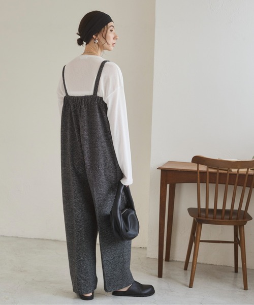 ANGIE（アンジー）の「ツイードベアサロペット（サロペット/オーバーオール・レディース・ブラック/ブラウン・FREE）」の21枚目の写真