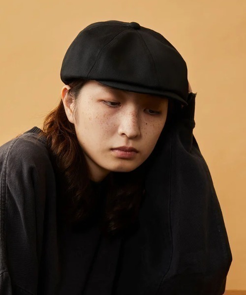 CPH（シーピーエイチ）の「CPH/シーピーエイチ/502TC TWILL CASQUETTE（キャスケット・メンズ・ブラック/グレー・F）」の3枚目の写真