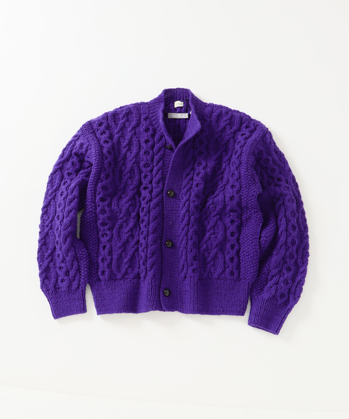 E. オーバー カーディガン ハンドニット（カーディガン/ボレロ