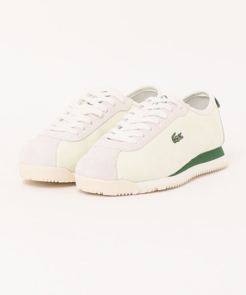 LACOSTE ラコステ CLUB-LOW 225 1 AP SFA 50SFA0099 1Y5 OFF WHT/DK