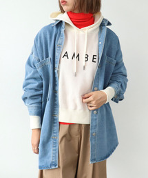 Three Four Time | スエットライクロゴパーカー(パーカー)