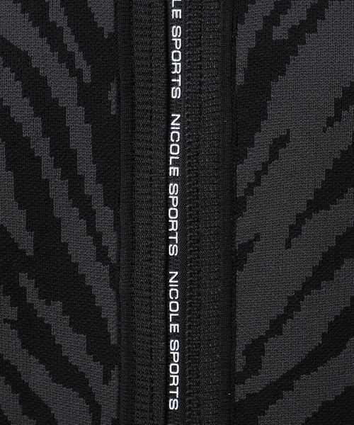 NICOLE CLUB FOR MEN(ニコルクラブフォーメン)の「【NICOLE SPORTS】アラカルト ニットブルゾン(ニット/セーター・メンズ・ブラック系/ホワイト系/ネイビー系・LARGE/X-LARGE/MEDIUM)」の14枚目の写真