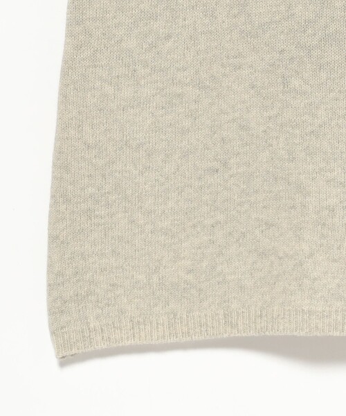 B:MING by BEAMS（ビーミングバイビームス）の「レイヤード風 ニット ワンピース (手洗い可)（ワンピース・レディース・グレー/ホワイト系その他5/ブラウン・SMALL/MEDIUM）」の13枚目の写真
