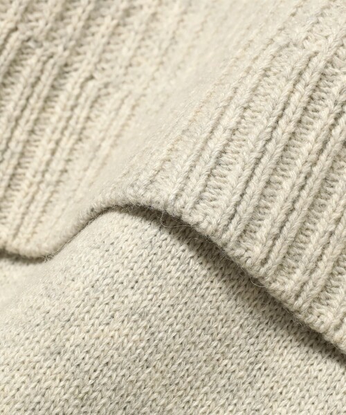 B:MING by BEAMS（ビーミングバイビームス）の「レイヤード風 ニット ワンピース (手洗い可)（ワンピース・レディース・グレー/ホワイト系その他5/ブラウン・SMALL/MEDIUM）」の15枚目の写真