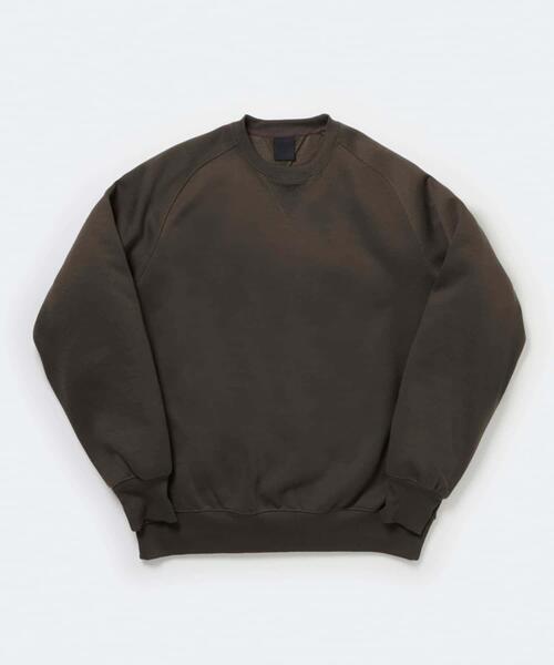 URBAN RESEARCH（アーバンリサーチ）の「DAIWA PIER39　TECH SWEAT CREW FREEDOM SLEEVE（スウェット・メンズ・ブラック/パープル/カーキ/ライトグレー・MEDIUM/SMALL/X-LARGE/LARGE）」の3枚目の写真