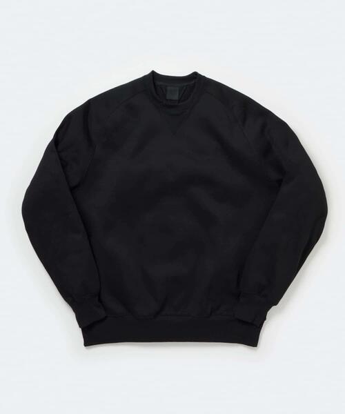 URBAN RESEARCH（アーバンリサーチ）の「DAIWA PIER39　TECH SWEAT CREW FREEDOM SLEEVE（スウェット・メンズ・ブラック/パープル/カーキ/ライトグレー・MEDIUM/SMALL/X-LARGE/LARGE）」の5枚目の写真