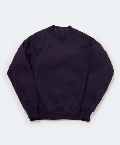URBAN RESEARCH（アーバンリサーチ）の「DAIWA PIER39　TECH SWEAT CREW FREEDOM SLEEVE（スウェット・メンズ・ブラック/パープル/カーキ/ライトグレー・MEDIUM/SMALL/X-LARGE/LARGE）」の6枚目の写真
