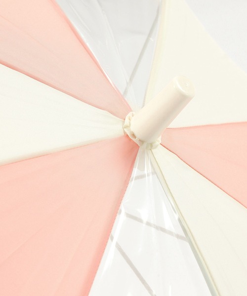 LAKOLE（ラコレ）の「【らこれキッズ】レイン長傘[45cm] / 575579（長傘・キッズ・ライトグレー/ネイビー/ピンク・FREE）」の9枚目の写真
