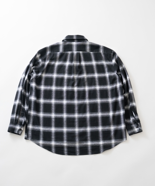 GLAZOS（グラソス）の「ジップチェックシャツ（シャツ/ブラウス・キッズ・ホワイト/ブルー・150cm/160cm/170cm）」の7枚目の写真