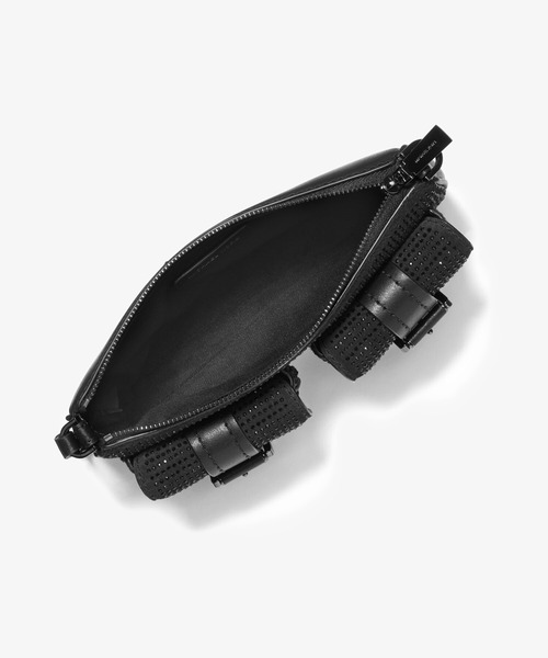MICHAEL KORS(マイケルコース)の「ZOE エンブリッシュ スエード クロスボディ スモール(ショルダーバッグ・レディース・ブラック・FREE)」の5枚目の写真