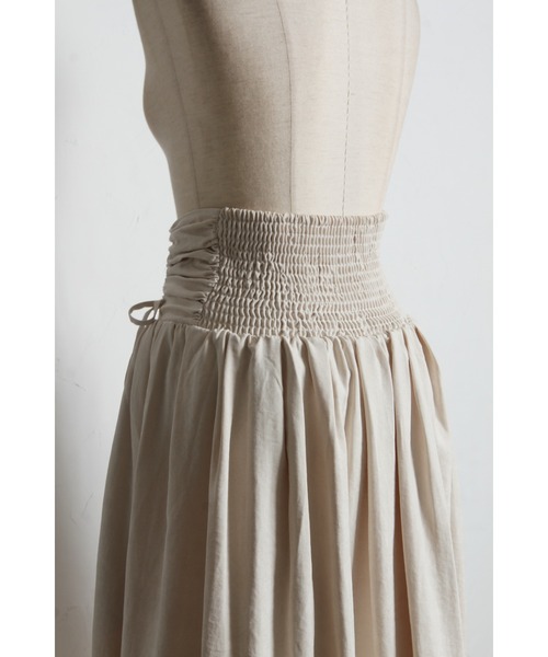 tocco closet（トッコ　クローゼット）の「【ZOZO限定】ルーシュリボンバルーンスカート（スカート・レディース・ピンク/アイボリー/ブルーグレー・M）」の10枚目の写真