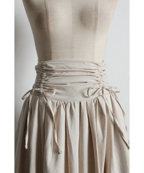 tocco closet（トッコ　クローゼット）の「【ZOZO限定】ルーシュリボンバルーンスカート（スカート・レディース・ピンク/アイボリー/ブルーグレー・M）」の11枚目の写真