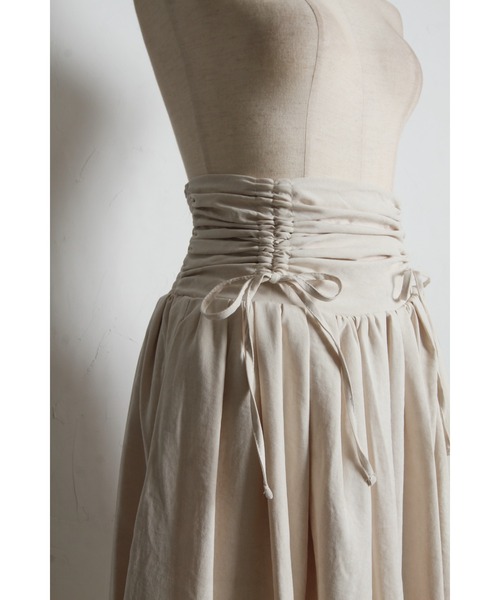 tocco closet（トッコ　クローゼット）の「【ZOZO限定】ルーシュリボンバルーンスカート（スカート・レディース・ピンク/アイボリー/ブルーグレー・M）」の12枚目の写真