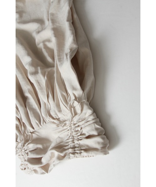 tocco closet（トッコ　クローゼット）の「【ZOZO限定】ルーシュリボンバルーンスカート（スカート・レディース・ピンク/アイボリー/ブルーグレー・M）」の14枚目の写真