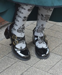axes femme | ローズレース風柄タイツ(その他小物)