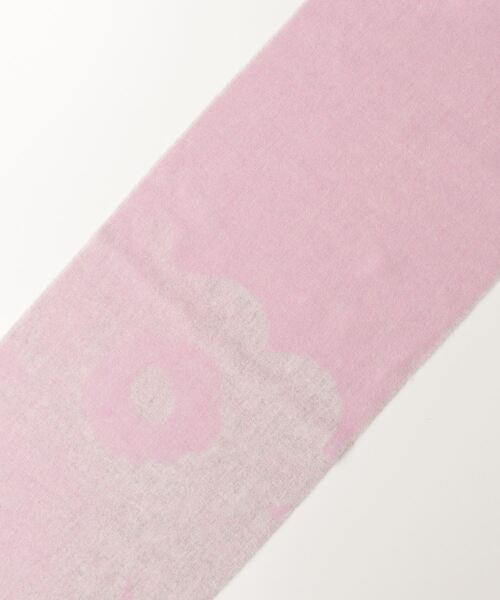marimekko(マリメッコ)の「【kioski】Onnekas Unikko / Scarf(ストール/ショール・レディース・ライトピンク/ブラック・FREE)」の12枚目の写真