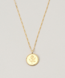 JOURNAL STANDARD（ジャーナルスタンダード）の「【WOLF CIRCUS /ウルフサーカス】 ROSE COIN NECKLACE(GOLD FIGA（ネックレス）」