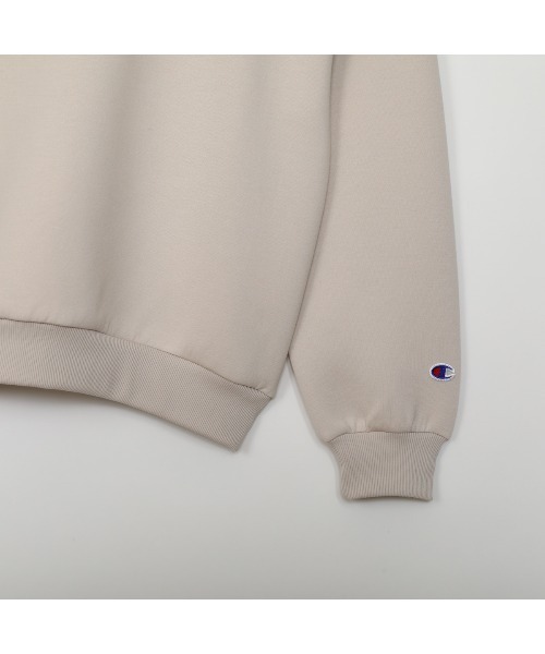 Champion（チャンピオン）の「チャンピオン  HALF ZIP SWEATSHIRT_（スウェット・レディース・ブラウン/ホワイト/ネイビー・M/L）」の11枚目の写真