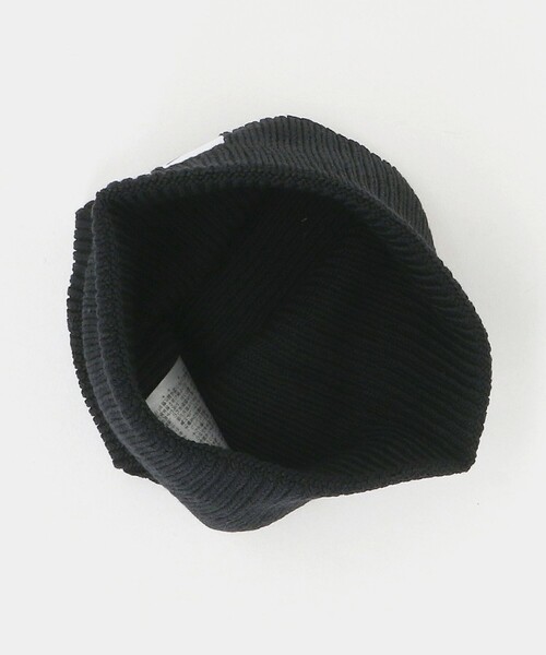 UNITED ARROWS(ユナイテッドアローズ)の「<NEUTRALWORKS.>ホールガーメントビーニー(ニットキャップ/ビーニー・メンズ・グレー系/ブラック・FREE)」の11枚目の写真