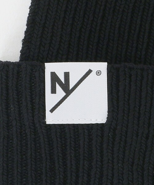 UNITED ARROWS(ユナイテッドアローズ)の「<NEUTRALWORKS.>ホールガーメントビーニー(ニットキャップ/ビーニー・メンズ・グレー系/ブラック・FREE)」の4枚目の写真